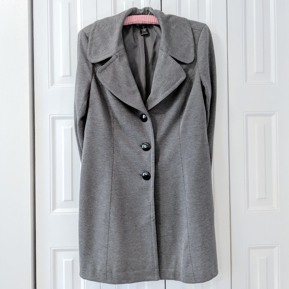 Classic Lined Three-Button Jacket